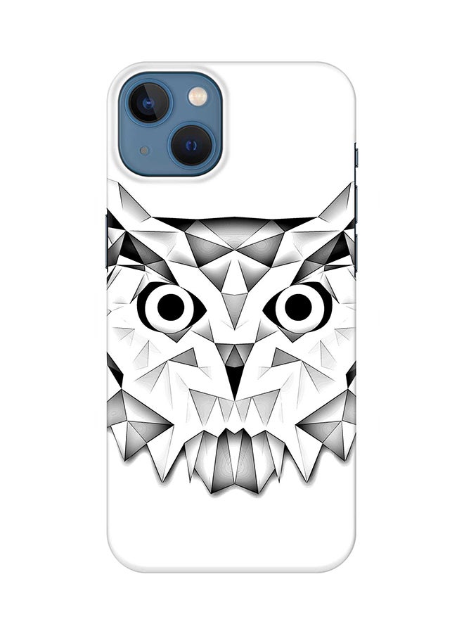 Stylizedd Case for Apple iPhone 14 Plus Case Slim Snap Classic Series Mobile Cover Hard PC Shield Matte Finish Print - Poly Owl 