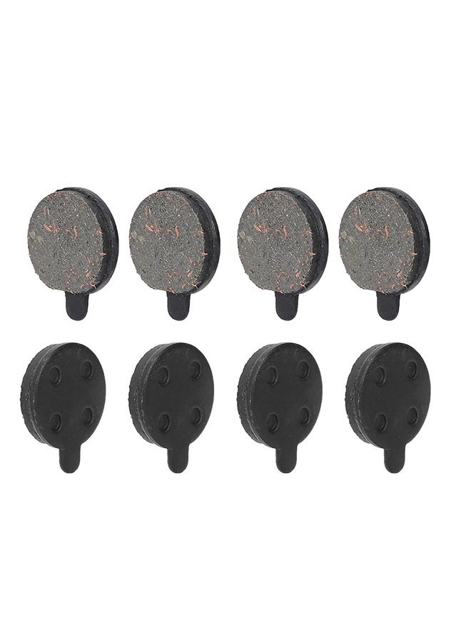 Ejoyous وسادات فرامل سكوتر كهربائي 10 بوصة، 4 أزواج وسادات فرامل قرصية نصف معدنية بديلة ملحقات وسادات دوار الفرامل المعدنية منخفضة الضوضاء مقاومة للتآكل أجزاء للدراجة الكهربائية - Image 1