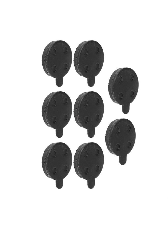 Ejoyous وسادات فرامل سكوتر كهربائي 10 بوصة، 4 أزواج وسادات فرامل قرصية نصف معدنية بديلة ملحقات وسادات دوار الفرامل المعدنية منخفضة الضوضاء مقاومة للتآكل أجزاء للدراجة الكهربائية - Image 4