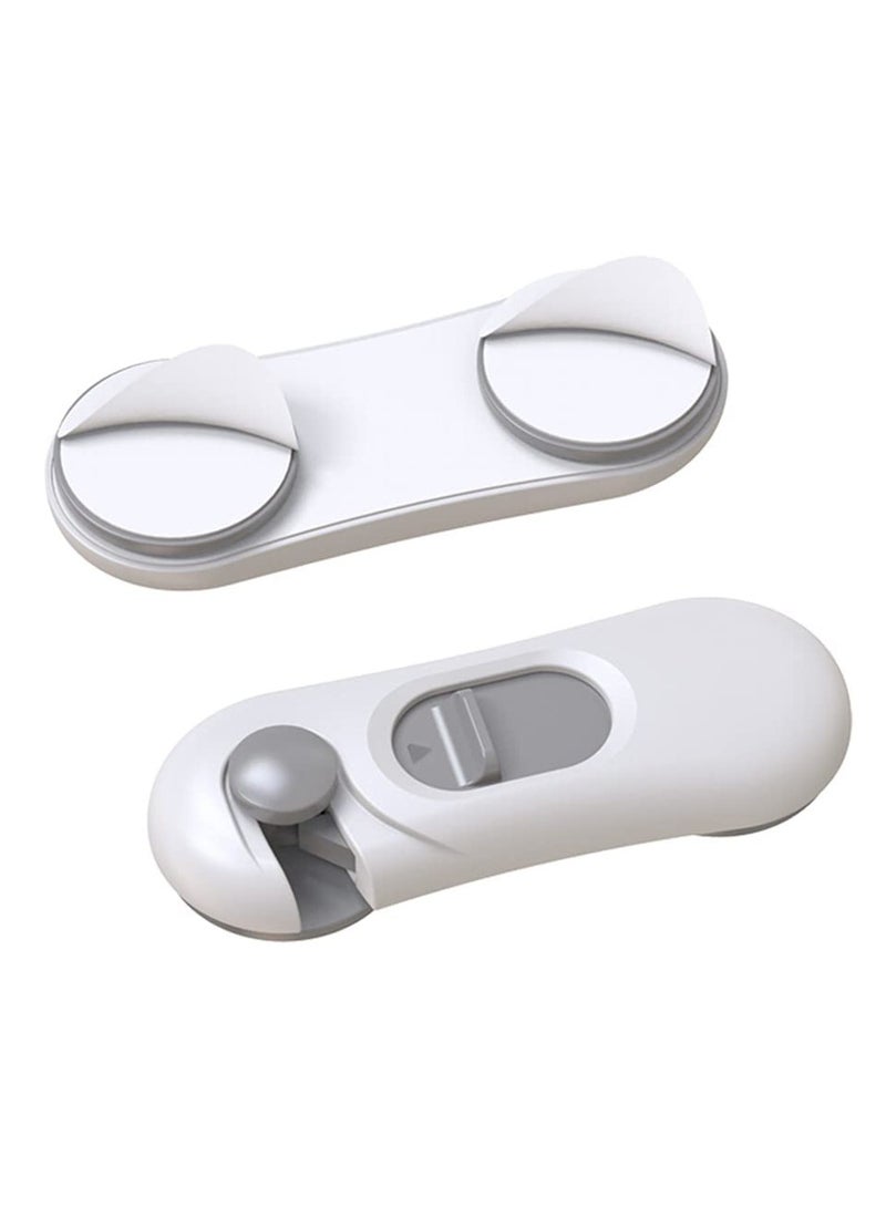 KASTWAVE Pack Of 6 Child Safety Locks For Cabinet Locks, Drawers, Appliances, Toilet Seats, Refrigerator - Image 3