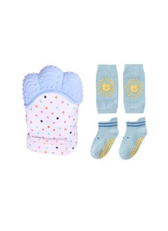 Pikkaboo SoftCrawl Baby Safety Set - Blue  - Image 1