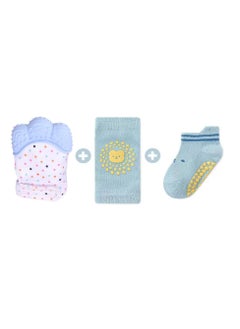 Pikkaboo SoftCrawl Baby Safety Set - Blue  - Image 2