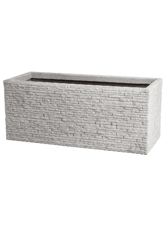 ستراتا سليت وعاء نباتات حجري خارجي مقاوم للطقس GN576-STN - Image 1