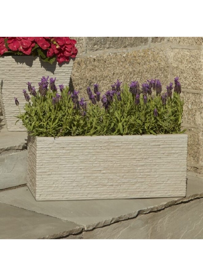 ستراتا سليت وعاء نباتات حجري خارجي مقاوم للطقس GN576-STN - Image 2