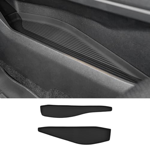 Maxzina Gear Shift Side Storage Compatible with 20212025 2026 Ford F150 Silicone Center Console Side Lower Storage Tray Gear Shifter Organizers 2PCS for 2024 F150 Accessories - Image 1
