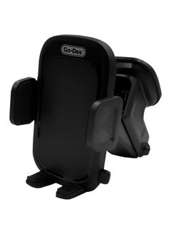 GO-DES Car Mobile Holder Stretchable Suction Cup Cell Phone Holder Office Multi Angle Silicone Grip Go-Des GD-HD647  - Image 3