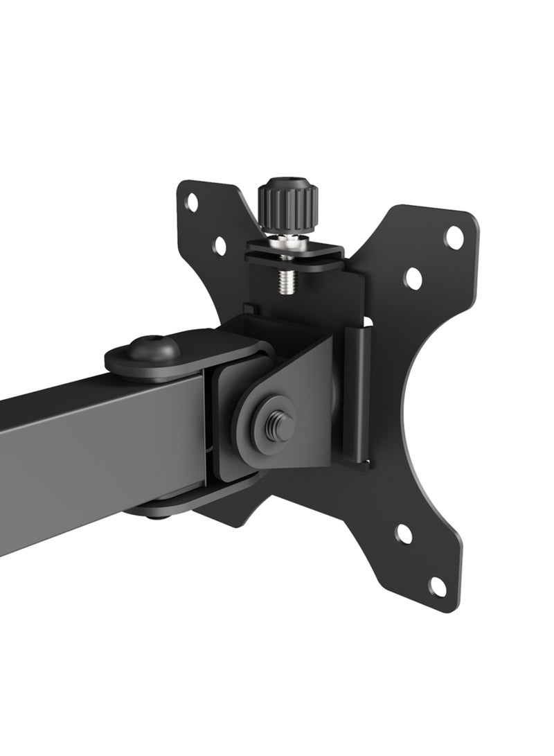 Stargold Dual Monitor Stand Adjustable Desktop Monitor Mount for 13-32 Inch Screens, Heavy Duty VESA 100x100mm Bracket with Swivel, Tilt, Rotation & Cable Management - Image 2