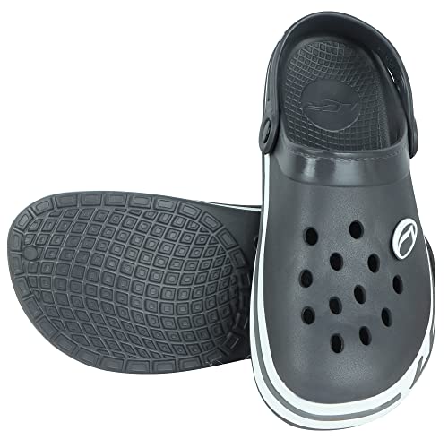 Lancer Mens Foam-Hero Dark Grey Clog - 7 UK (Foam-Hero-T.Gry-7) - Image 4