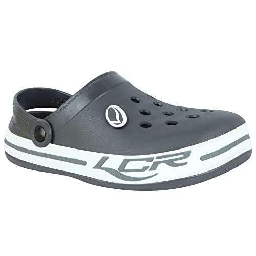Lancer Mens Foam-Hero Dark Grey Clog - 7 UK (Foam-Hero-T.Gry-7) - Image 1