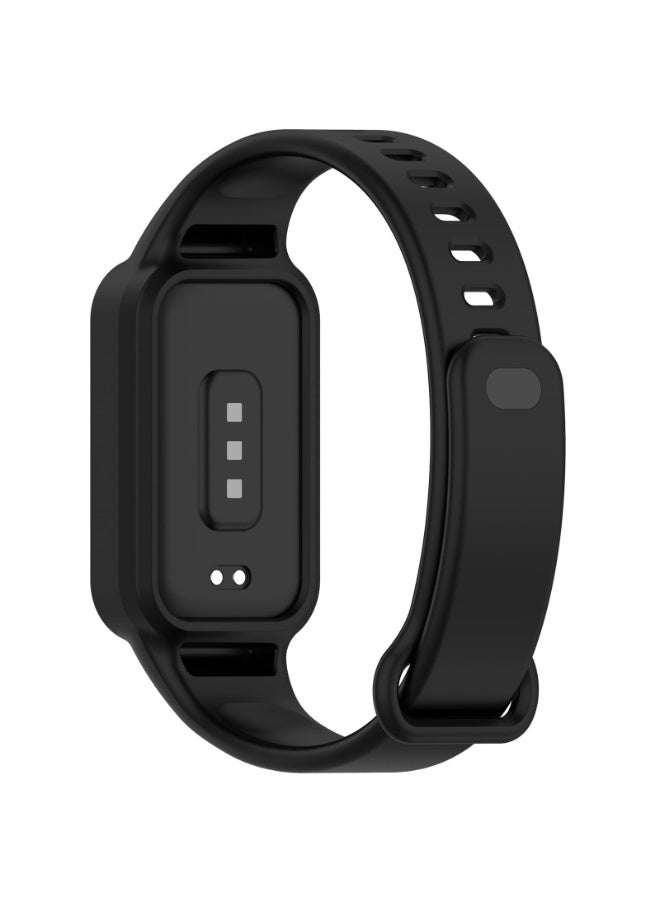 AWADUO Silicone Replacement Strap Compatible with Xiaomi Smart Band 9 Active & Redmi Smart Band 3 – Adjustable Smartwatch Band Bracelet