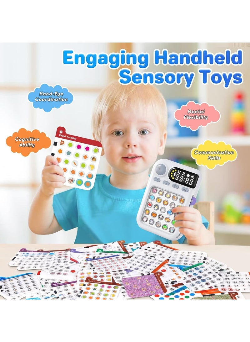 Handheld games, Math Master games, electronic memory and flashcard learning tools, educational sensory fidget toys for children aged 6-12, perfect for classrooms, travel, and home learning. - Image 4