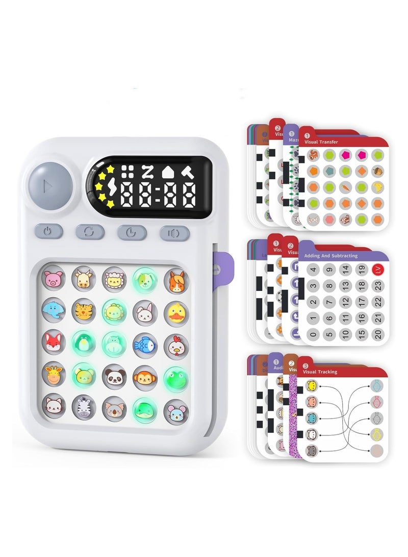 Handheld games, Math Master games, electronic memory and flashcard learning tools, educational sensory fidget toys for children aged 6-12, perfect for classrooms, travel, and home learning. - Image 1