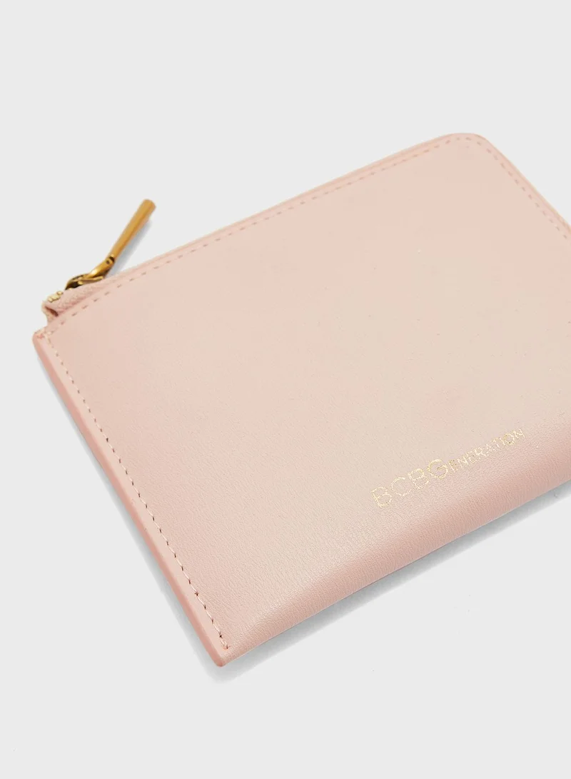 BCBGeneration Faux Leather Card Holder