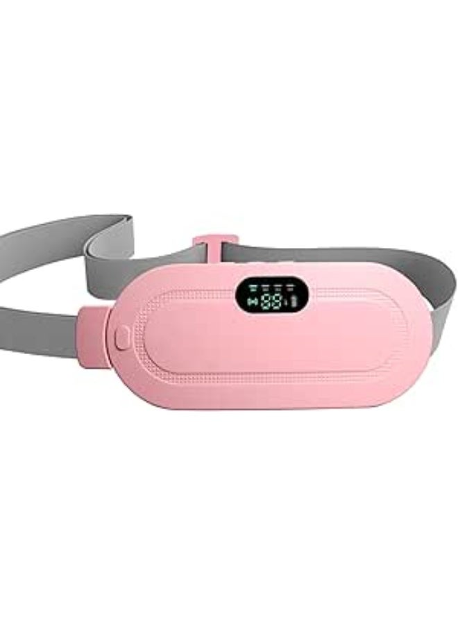 Portable Rechargeable Heating Pad for Abdomen and Back Comfort, Fast Heating Belt with Multiple Heat Levels and Massage Modes for Daily Relaxation - Image 1