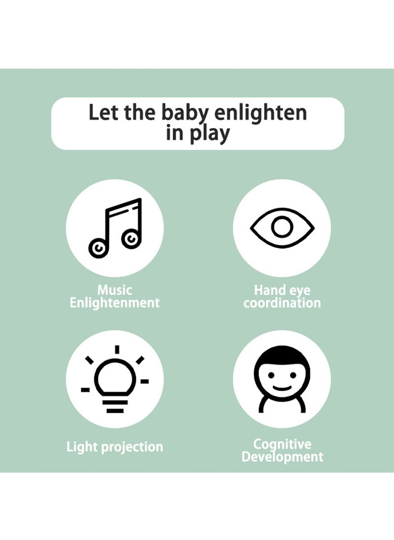 YelaJoy Children's Computer Toys Learning Machine, Simulation Cartoon Computer, Light Music Early Education Educational Children's Computer Toys, Children's Enlightenment Early Education Toys, Pink  - Image 3