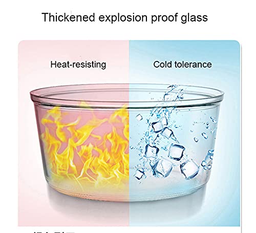Olpad Olpad Oil Free Deep Fryer 13L Infrared Halogen Convection Oven Glass Bowl Convection Grill Air Fryer for Every Family 1400W Air Fryer Oven Halogen Oven Air Fryer 13L Air Fryers for Home Use - Image 4
