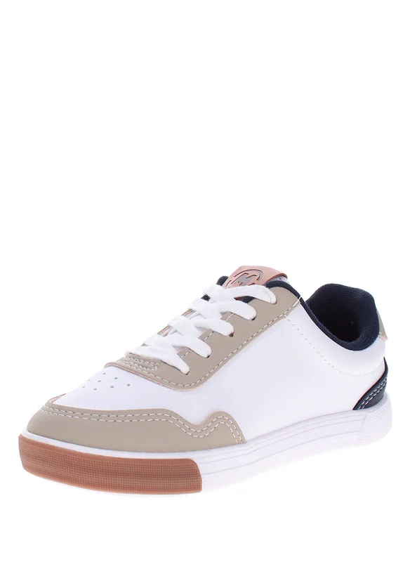 MOLEKINHO Molekinho Pre Teen Boys Sneakers Off White | Made In Brazil