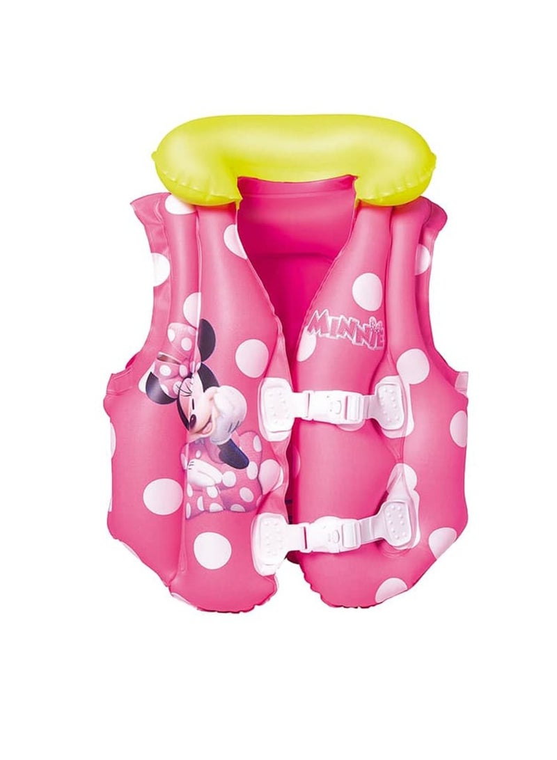 Bestway Swim Vest (51 x 46 cm, Pink/Yellow) - Image 3