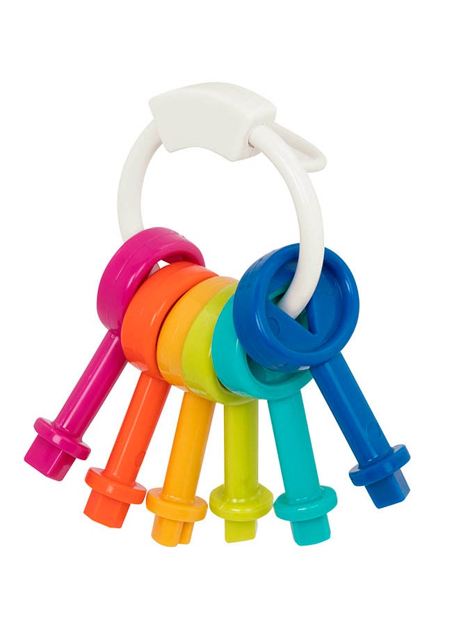 BATTAT - Shape Sorter House, Color and Shape Sorting Toy with Keys and Shapes for Toddlers, Pre School Toys, Best Gift for Toddlers - Image 1