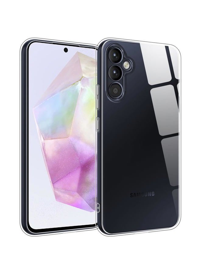 TENOC Phone Case for Samsung Galaxy A35 5G, Clear Case Shockproof Protective Bumper Slim Cover - Image 1