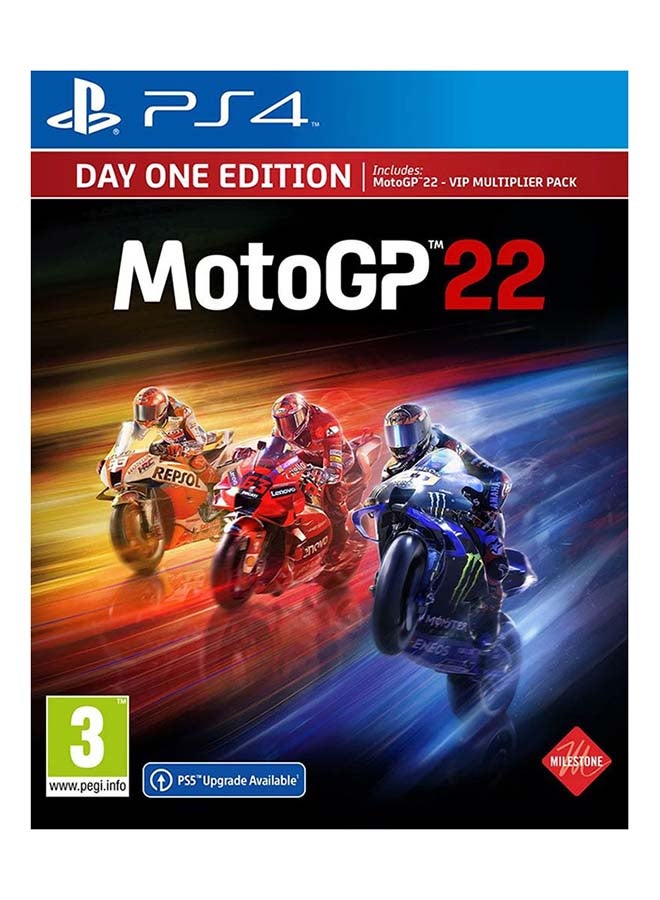 مايلستون لعبة Motogp 22 Day One Edition - سباق - playstation_4_ps4 - Image 1