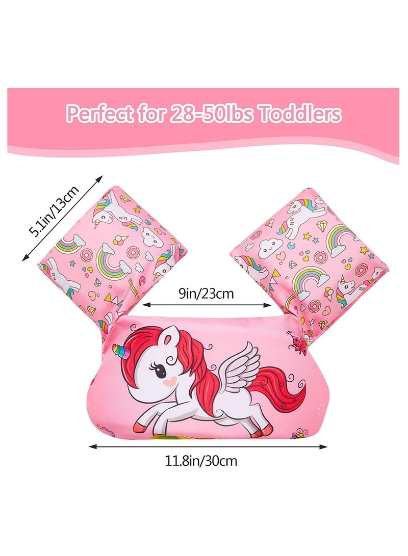 SYOSI Swim Arm Band for Kids Floatation Sleeves Floats Tube Swimming Arm Floats Swim Aid Floats with Adjustable Strap for Children Learning Swim Training Equipment - Image 5