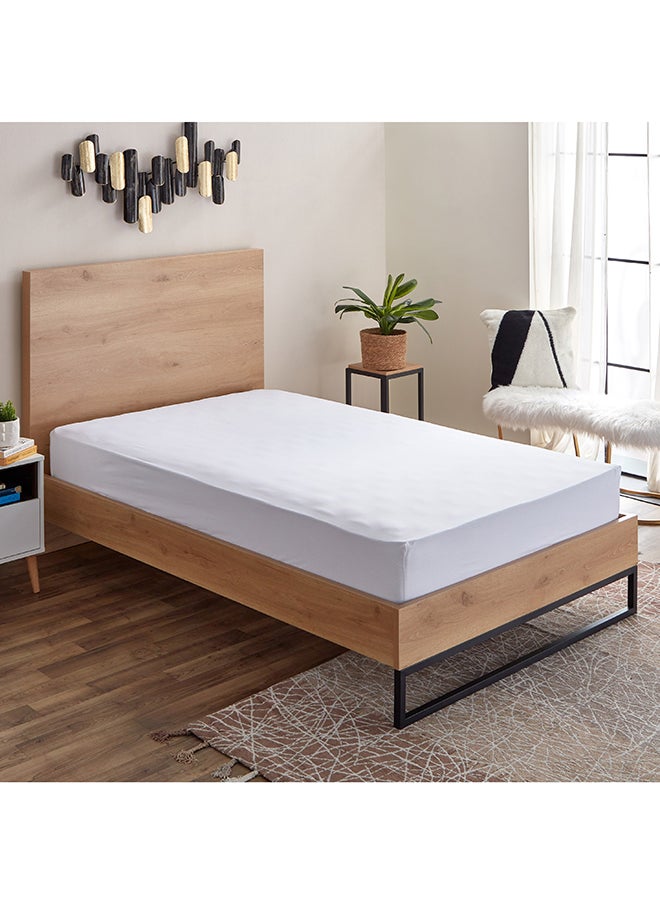 Home Box Essential Cotton Twin Flat Sheet 260 x 170 cm  - Image 1