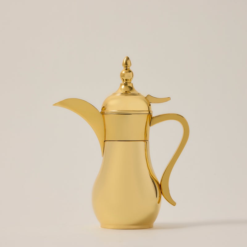 Dallaty gold steel mini vacuum flask 300 ml - Image 1