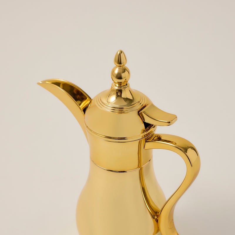 Dallaty gold steel mini vacuum flask 300 ml - Image 2