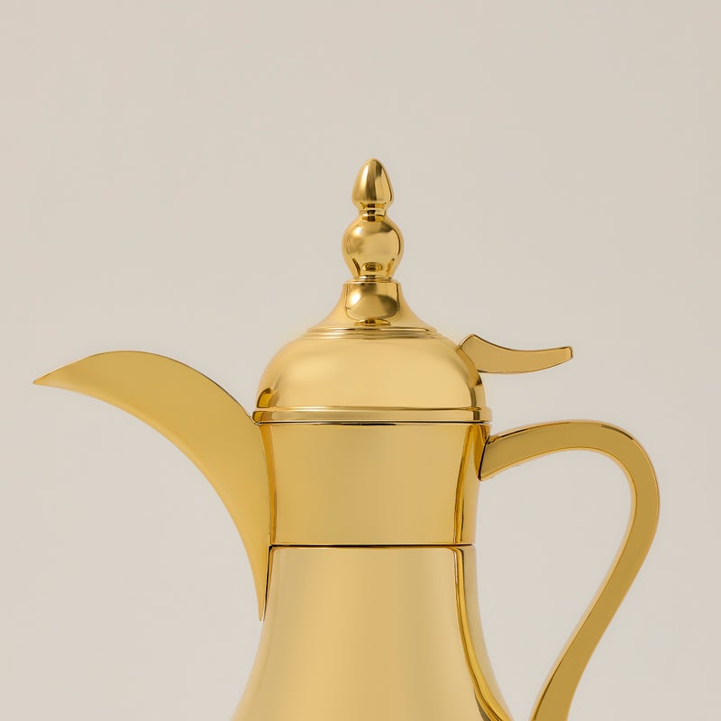 Dallaty gold steel mini vacuum flask 300 ml - Image 3