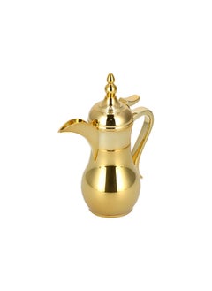 Dallaty 1Pc Steel Vacuum Flask Mini Traditional Gold 0.3Ml  - Image 2