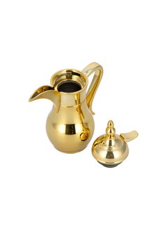 Dallaty 1Pc Steel Vacuum Flask Mini Traditional Gold 0.3Ml  - Image 3