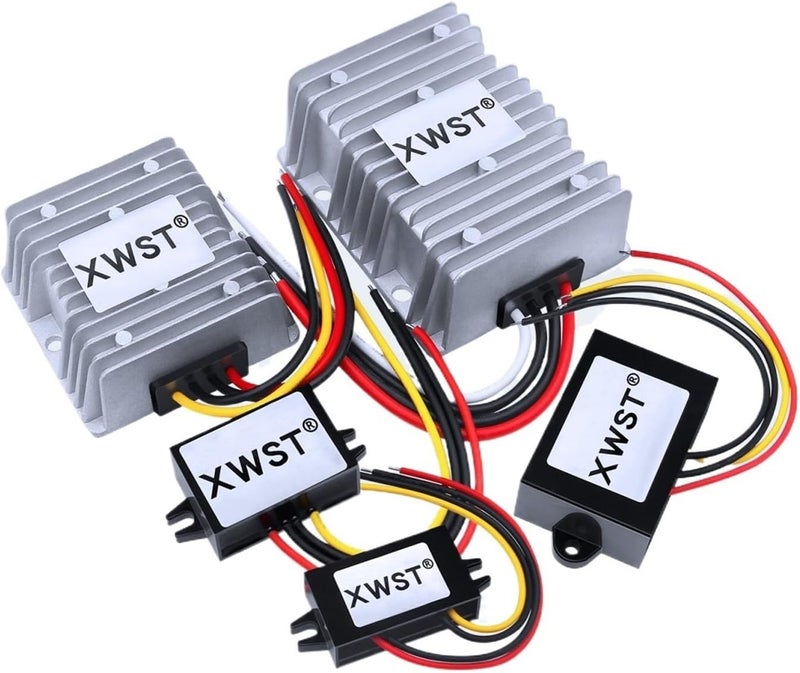 20-75V to 5V 60V to 5V Converter 1-30A Step Down Voltage Regulator to 5V Inverter(10A Aluminum L) - Image 1