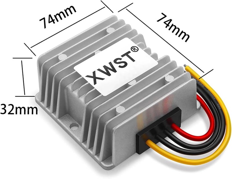 20-75V to 5V 60V to 5V Converter 1-30A Step Down Voltage Regulator to 5V Inverter(10A Aluminum L) - Image 2