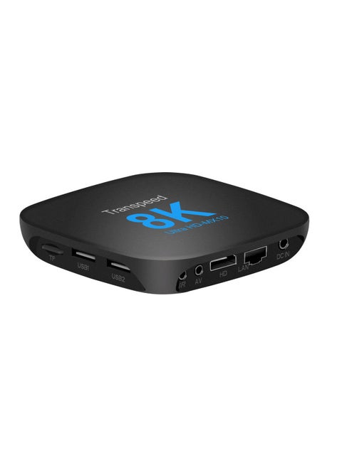 Set-top Box MX10-8K Network Player TV Box Android13ATV Set-top Box-Color:US Regulation 4 128