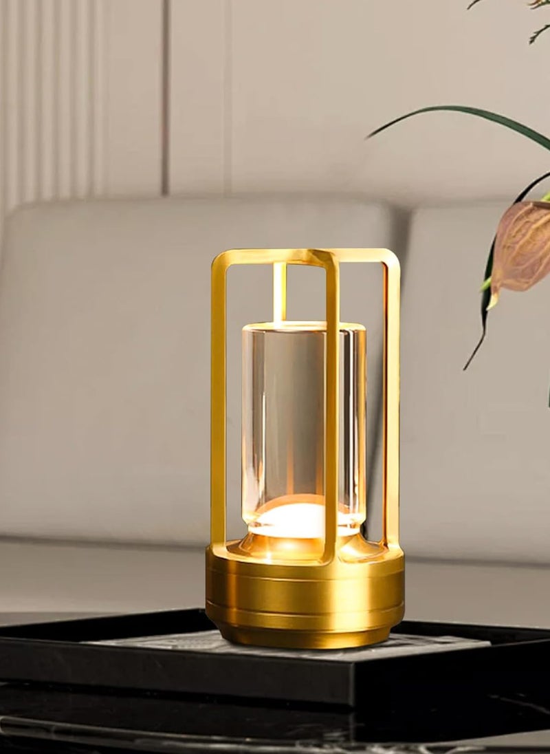 Onelight - LED Rechargeable Desk Lamp Atmosphere Light, Cross Desk Lamp Night Light, Infinite 3-Tone Lighting - Image 1