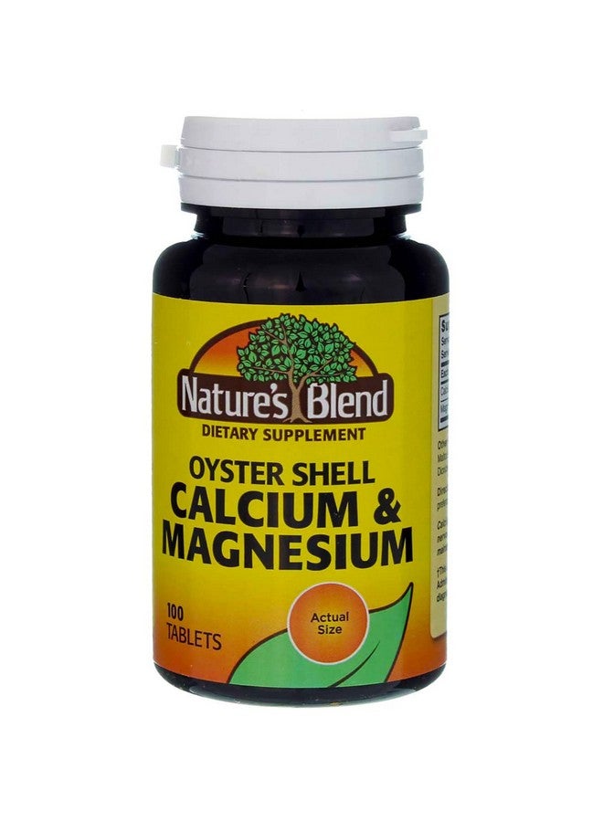 Nature's Blend Oyster Shell Calcium & Magnesium 100 Tabs (079854500233-1a) - Image 2