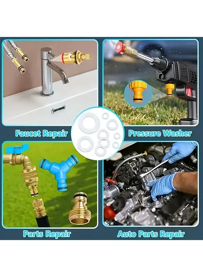 80 Pcs Silicone O Ring Gasket Set For Faucet Water Heater Pipe Repair Kit Kitchen Bathroom Water Meter - Image 4