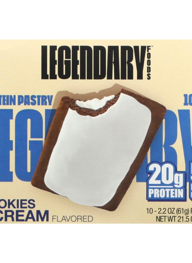 Protein Pastry Cookies & Cream 10 Pastries 2.2 oz (61 g)  Each - pzsku/Z8E185CE6F207D15447F8Z/45/_/1740571523/b92cc193-1077-49d4-9c8e-99ed01e2529b