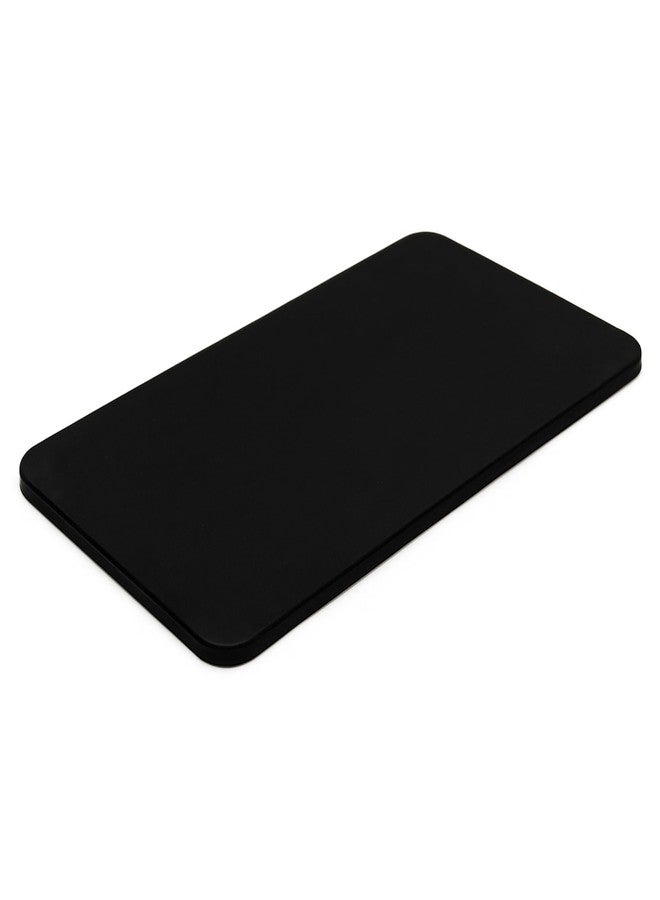 Rattleware Premium Black Espresso Tamping Mat 8.75" x 3" – Dense and Durable Non Slip Rubber – Heat Resistant Countertop Protection – Barista Coffee Station Essentials - Image 1