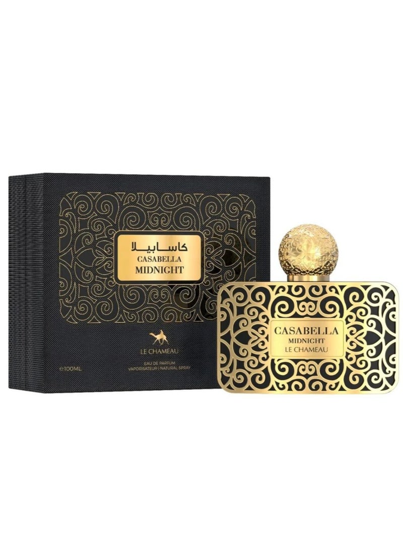 LE CHAMEAU - Casabella Midnight Eau De Parfum For Unisex - 100 ML - Image 1