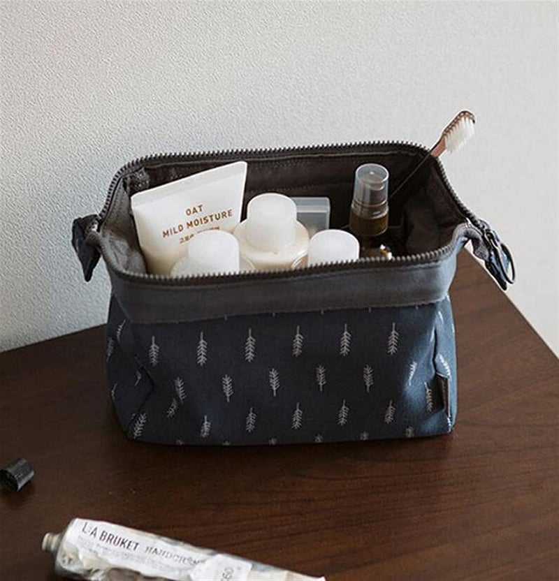 TAGUDA Cosmetic Toiletry Makeup Vanity Shaving Household Grooming Travel Storage Organizer Bags Pouch kit Pack for Men Women Girls Travel (Design 1) - Image 5