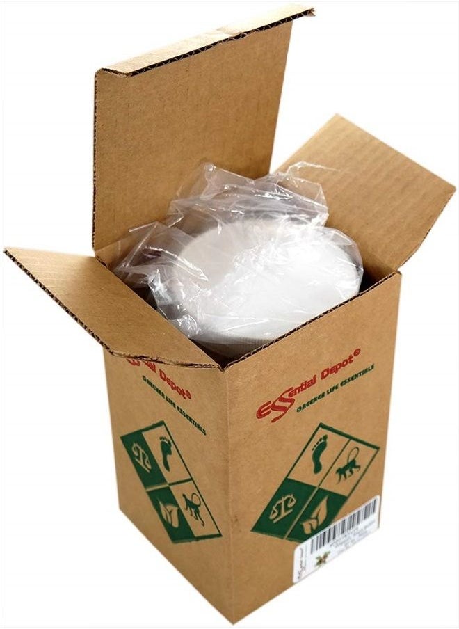 Essential Depot - Shea Butter - 32 oz. - 2 lbs - Organic - Unrefined - In resealable safety sealed HDPE Jar - Image 1