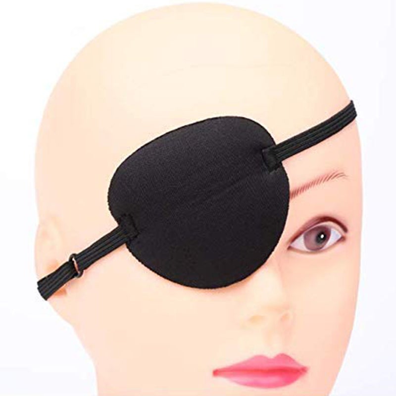 Single Eye Mask Adjustable Soft & Comfortable 3D Eye Patch Single Eye Cover for Adult & Kids - Image 3