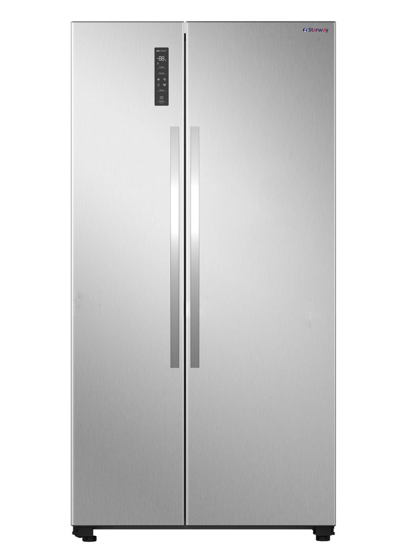 Starway - Starway 637 Lt, 22.5 Cuft Refrigerator , Total No Frost Energy Saving Inverter Compressor, Maximum Capacity, Silver - Image 1