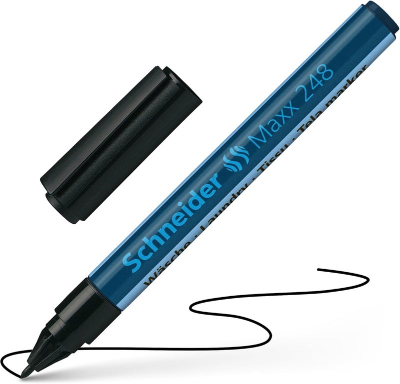 Schneider Maxx 248 Laundry Marker - Black - Image 1