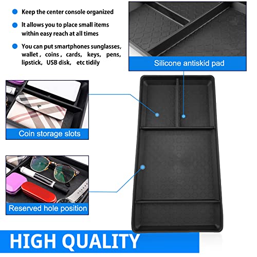 SHAOHAO 2025 2026 Pathfinder Lower Organizer Tray for 2022 2023 2024 2025 2026 Nissan Pathfinder Accessories 2022-2026 Pathfinder S/SV/SL/Rock Creek/Platinum Armrest Insert Storage Box Console Tray - Image 3