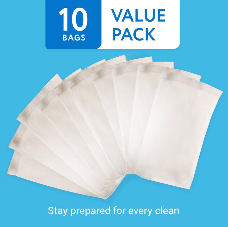 IMPRESA IMPRESA Micro Filter Pool Vacuum Cleaner Bags - 10 Pack - Fits Water Tech Pool Blaster Vacuum Cleaners - Traps Fine Debris, Silt, Sand, Dirt and More  - Image 5