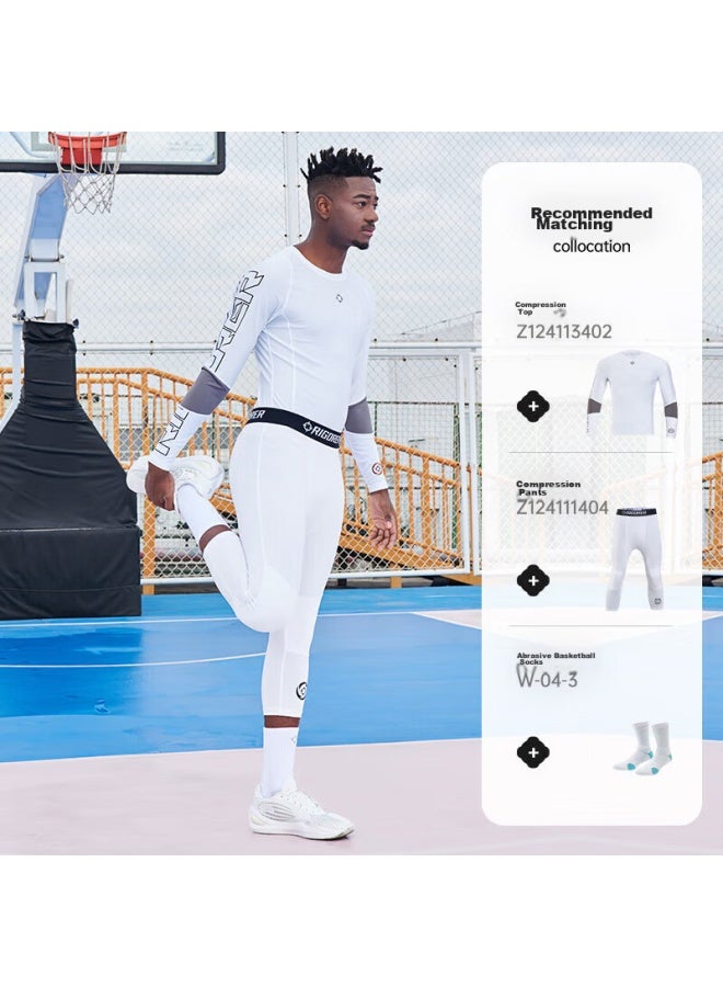 Rigorer Temperature-changing Shorts, Men's Compression Pants, Basketball Quick-dry High-elasticity Knee-length Undershorts, Running Tight-fitting Pants, Training 7/8 Length Shorts - Image 5