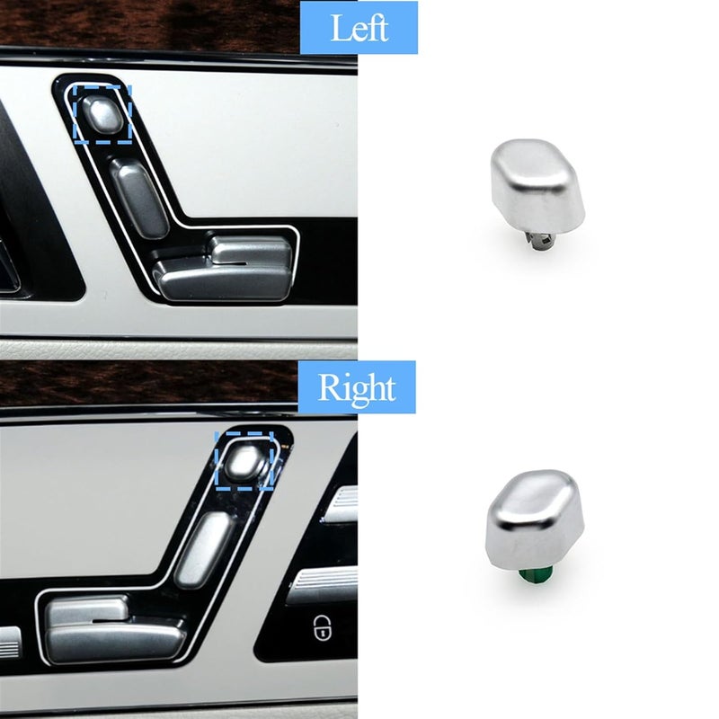 DEMULAX Car Seat Adjustment Switch Button Cover - Image 3